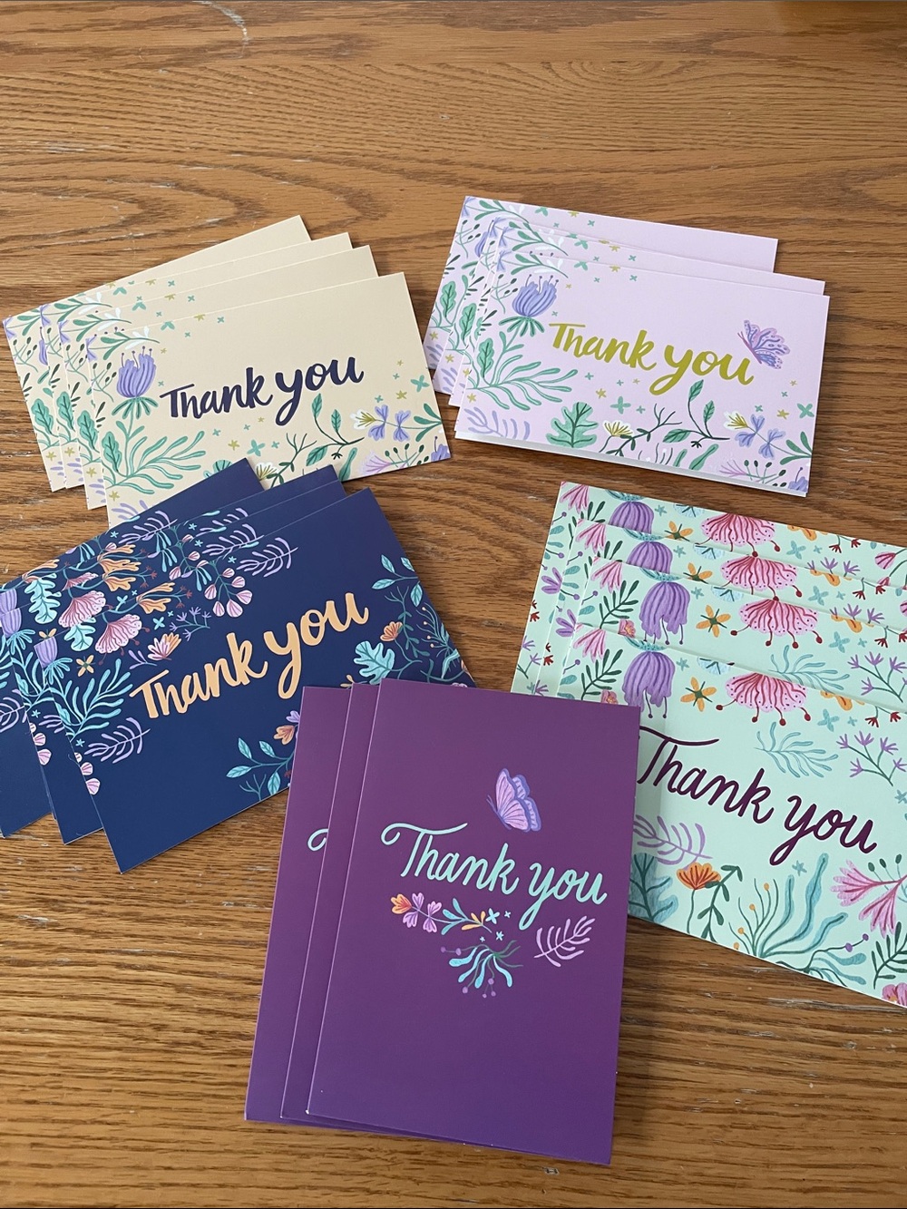 Thank You Cards Set of 19 🌼